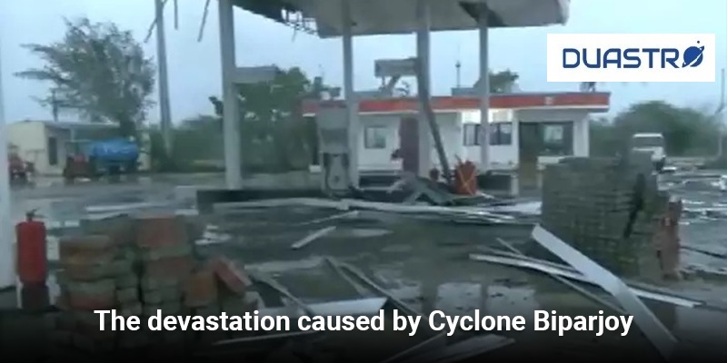 Gujarat was hit by Tropical Cyclone Biporjoy last night - Live Updates