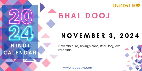 Bhai Dooj on November 3, 2024