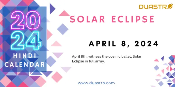 Solar Eclipse on April 8, 2024