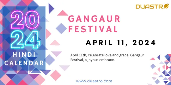 Gangaur Festival on April 11, 2024