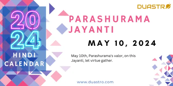 Parashurama Jayanti on May 10, 2024
