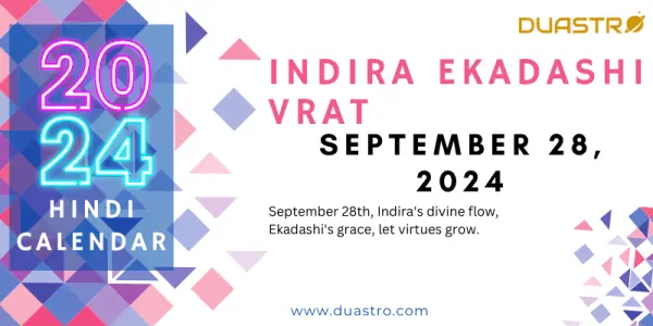 Indira Ekadashi Vrat on September 28, 2024