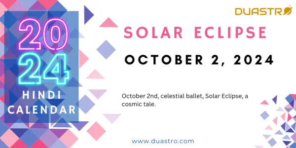 Solar Eclipse on October 2, 2024
