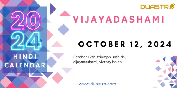 Vijayadashami on October 12, 2024