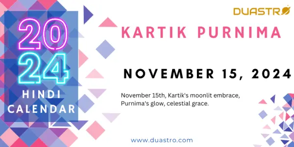 Kartik Purnima on November 15, 2024
