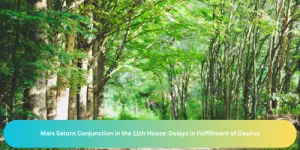 Mars Saturn Conjunction in the 11th House: Delays in Fulfillment of Desires