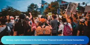 Mercury Jupiter Conjunction in the 11th House: Financial Growth and Social Connections