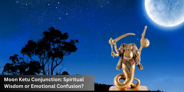 Moon Ketu Conjunction: Spiritual result or Emotional Confusion?