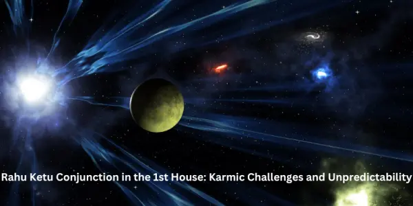 Rahu Ketu Conjunction in the 1st House: Karmic Challenges and Unpredictability
