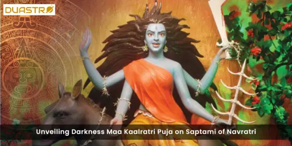 Unveiling Darkness Maa Kaalratri Puja on Saptami of Navratri
