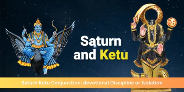 Saturn Ketu Conjunction: devotional Discipline or Isolation