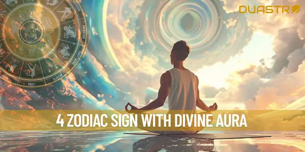 4 Zodiac Sign with Divine Aura