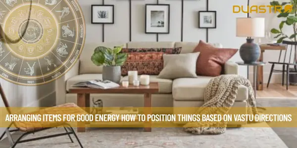 Arranging Items for Good Energy How to Position Things Based on Vastu Directions
