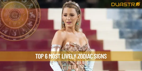 Top 6 Most Lively Zodiac Signs