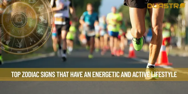 Top Zodiac Signs That Have An Energetic And Active Lifestyle