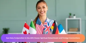 Sun Ketu Conjunction in the 12th House: Spiritual Detachment and Foreign Connections