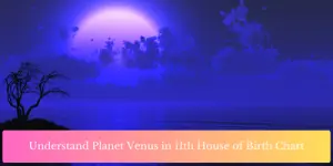Understand Planet Venus in 11th House of Birth Chart