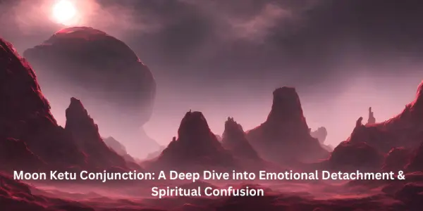 Moon Ketu Conjunction: A Deep Dive into Emotional Detachment & Spiritual Confusion