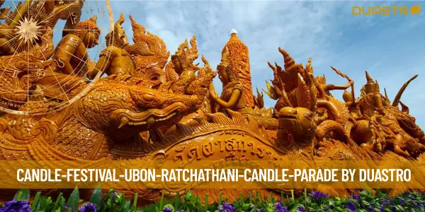 Experience the Magical Candle Festival in Ubon Ratchathani