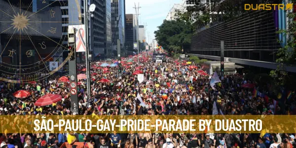 Colorful Celebration: São Paulo's Vibrant Gay Pride Parade