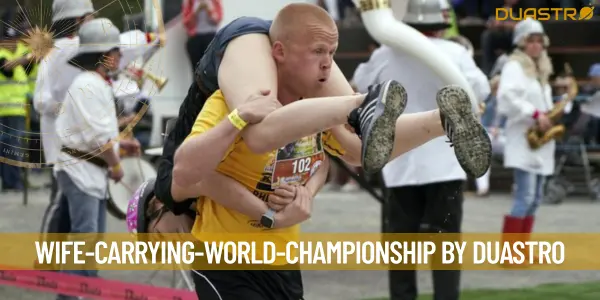 Wife Carrying: A Fun and Unique Competition for Couples Worldwide
