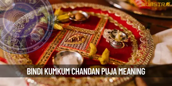 Understanding the Meaning Behind Bindi Kumkum and Chandan in Puja Traditions