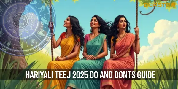 Hariyali Teej 2025 Do And Donts