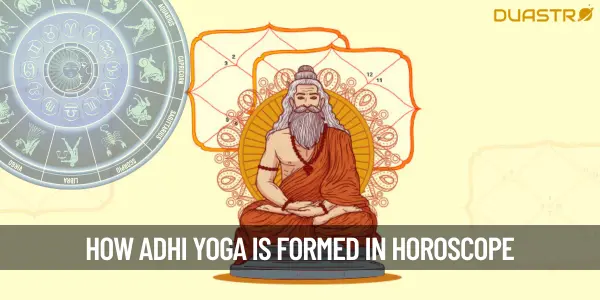 How is Adhi Yoga formed in Vedic astrology
