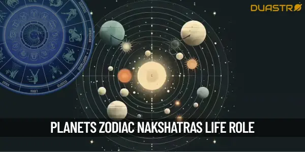 Role of 9 Planets 1Zodiac Signs and 27 Nakshatras on Your Life