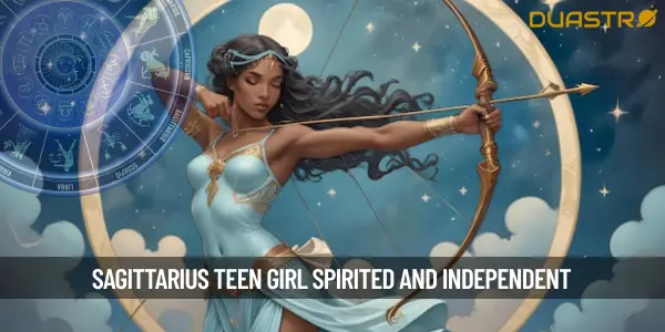 Sagittarius Teen Girl - A Spirited and Independent Character