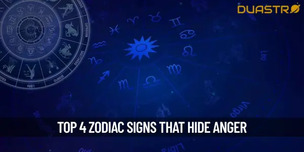 Top 4 Zodiac Signs Who Hide Their Anger