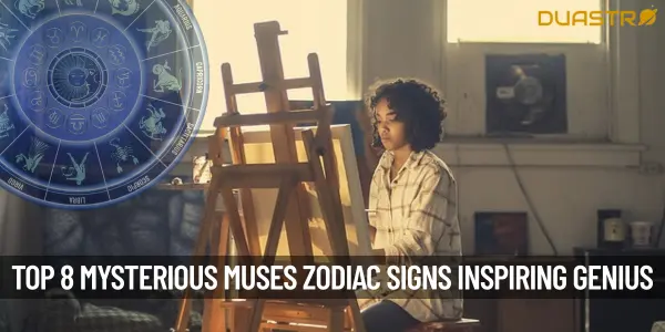 Top 8 Mysterious Muses Zodiac Signs Inspiring Artistic Genius