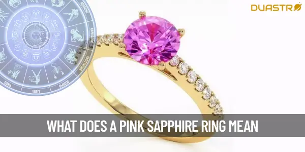 What Is The Meaning Of A Pink Sapphire Ring
