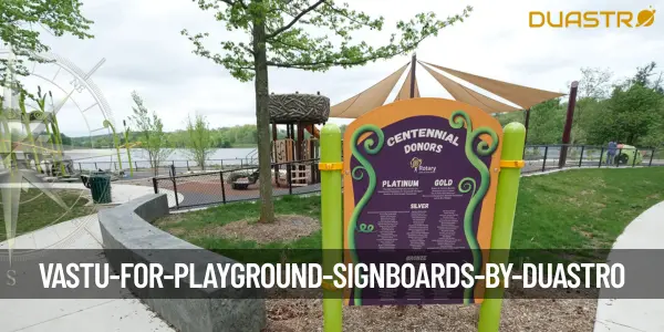 Vastu for Playground Signboards